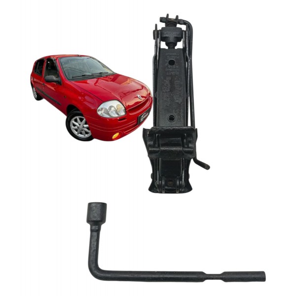 Kit Macaco Chave Roda Renaul Clio 2002