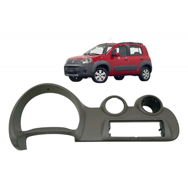 Moldura Painel Velocimetro Uno Way 1.0 2011 2012 Detalhe Moldura Painel Velocimetro Uno Way 1.0 2011 2012 Detalhe