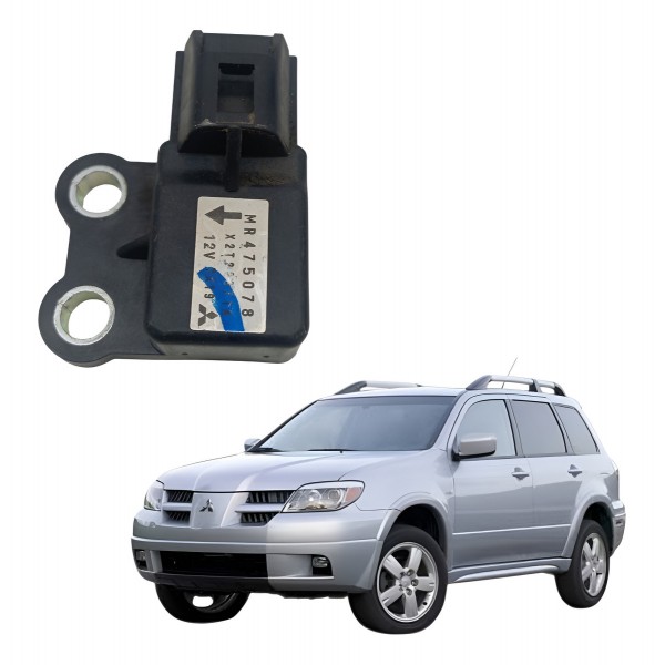 Sensor Detonação Airbag Mitsubishi Airtrek 2.0 2006 Mr475078 Sensor Detonação Airbag Mitsubishi Airtrek 2.0 2006 Mr475078