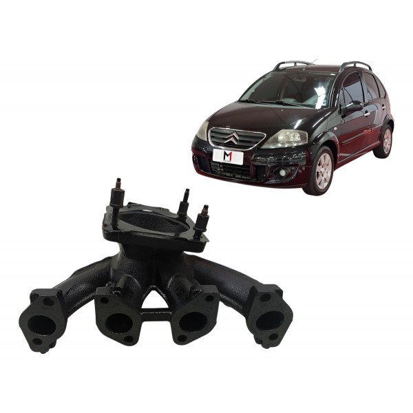 Coletor Escapamento Citroen C3 1.4 8v 2010 2011 2012 2013 Coletor Escapamento Citroen C3 1.4 8v 2010 2011 2012 2013