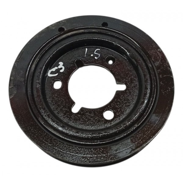 Polia Virabrequim Motor Citroen C3 1.5 8v 2017 2018 2019 Polia Virabrequim Motor Citroen C3 1.5 8v 2017 2018 2019