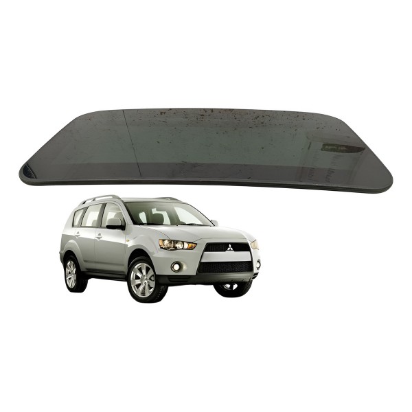 Vidro Moldura Teto Solar Mitsubishi Outlander 2010 2011 2012