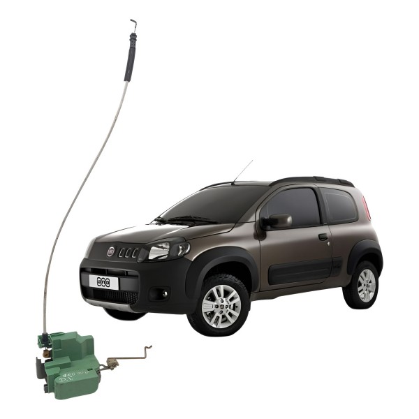Fechadura Porta Dianteira Esquerda Fiat Uno Way 2011 2012