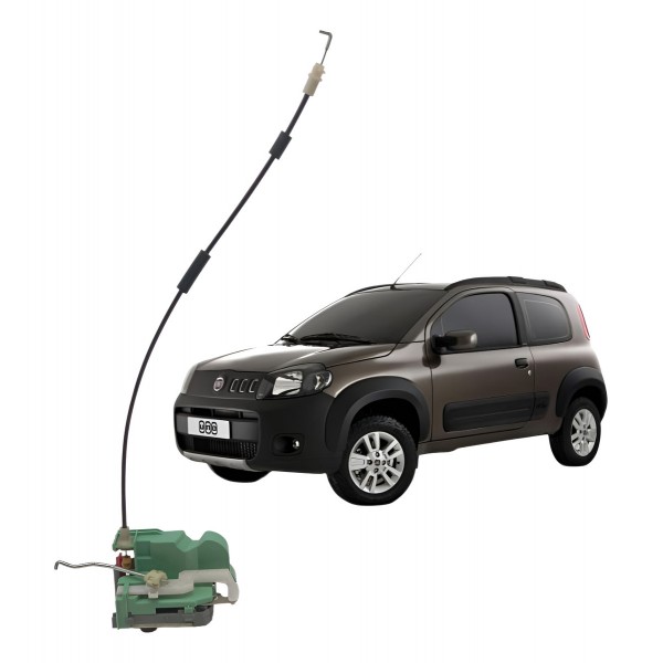 Fechadura Porta Traseira Esquerda Fiat Uno Way 2011 2012 Fechadura Porta Traseira Esquerda Fiat Uno Way 2011 2012