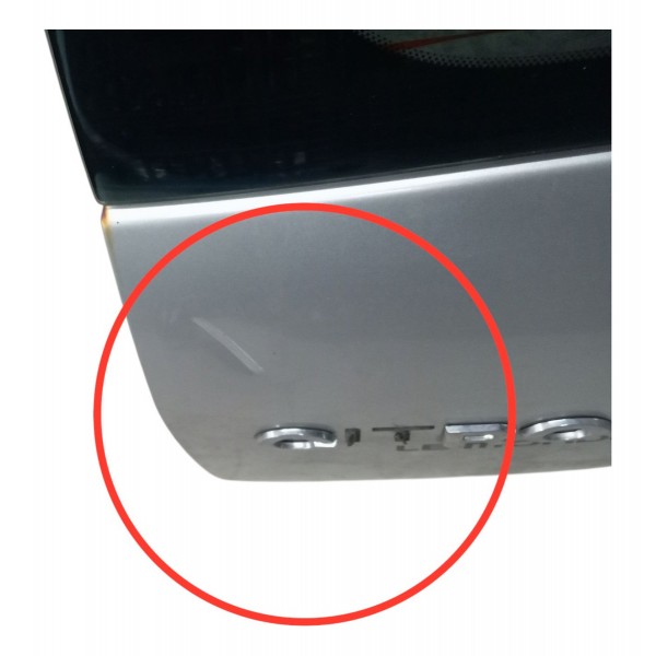 Tampa Traseira C/vidro Citroen C4 Hatch 2010 2011 Detalhe Tampa Traseira C/vidro Citroen C4 Hatch 2010 2011 Detalhe