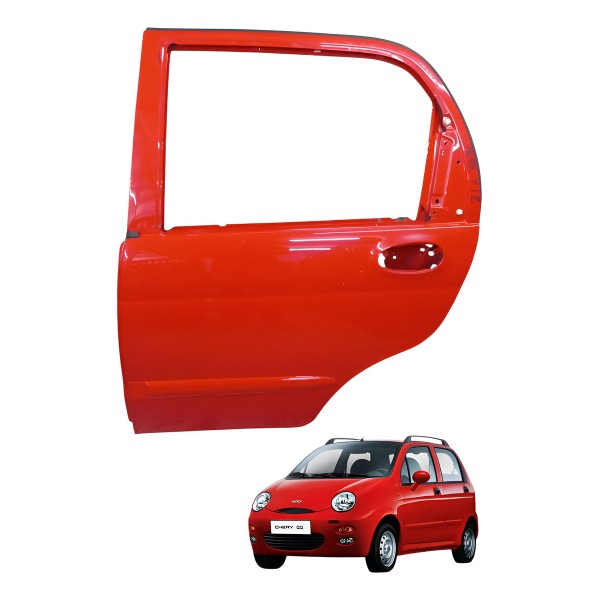 Porta Traseira Esquerda Chery Qq 4p 2011 2012 2013 2014 2015 Esquerdo