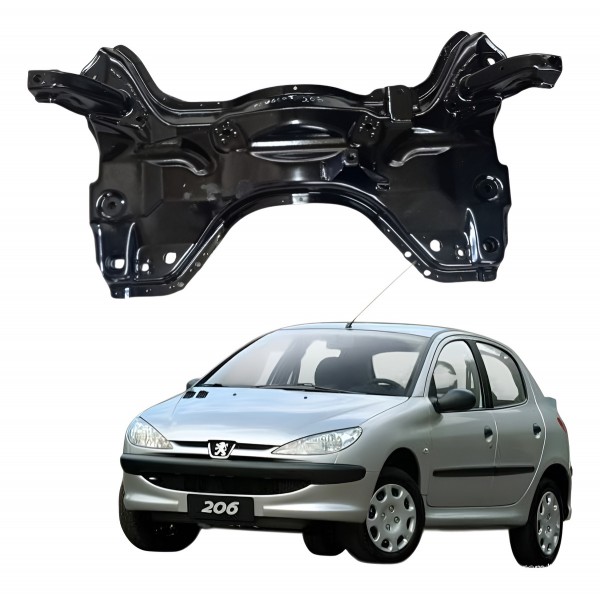 Quadro Agregado Suspensão Peugeot 206 1.4 2008 2009 Quadro Agregado Suspensão Peugeot 206 1.4 2008 2009