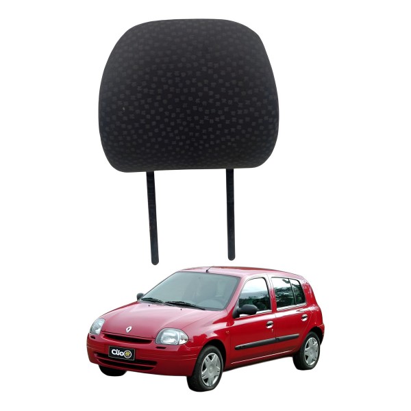 Encosto Apoio Cabeça Banco Traseiro Renault Clio 2002 2003 Encosto Apoio Cabeça Banco Traseiro Renault Clio 2002 2003