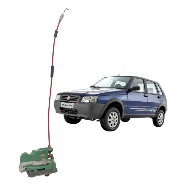 Fechadura Porta Traseira Direita Fiat Uno Way 2011 2012