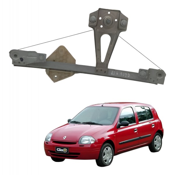 Maquina Vidro Traseiro Direito Renault Clio 2002 Maquina Vidro Traseiro Direito Renault Clio 2002