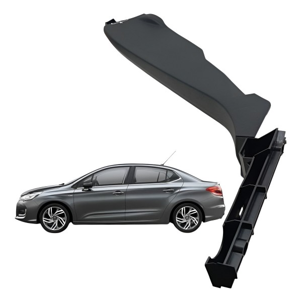 Moldura Traseiro Esquerdo Citröen C4 Lounge 2015 Detalhe Moldura Traseiro Esquerdo Citröen C4 Lounge 2015 Detalhe