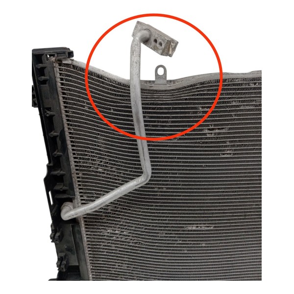 Radiador Ar Condicionado Mercedes Benz C180 2010 Detalhe Radiador Ar Condicionado Mercedes Benz C180 2010 Detalhe