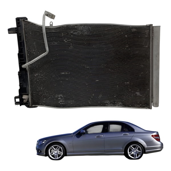 Radiador Ar Condicionado Mercedes Benz C180 2010 Detalhe Radiador Ar Condicionado Mercedes Benz C180 2010 Detalhe