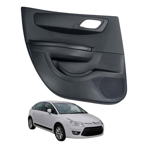 Forro Porta Traseira Esquerda Citroen C4 1.6 2013 2014 2015 Forro Porta Traseira Esquerda Citroen C4 1.6 2013 2014 2015
