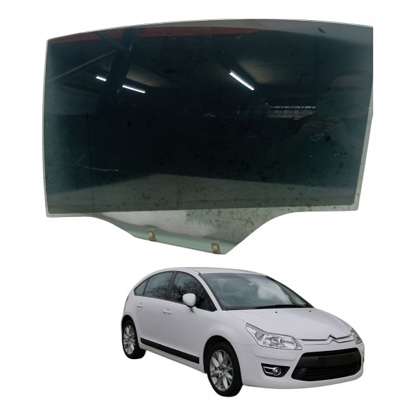 Vidro Porta Traseira Esquerda Citroen C4 Glx 2013 2014 2015 Vidro Porta Traseira Esquerda Citroen C4 Glx 2013 2014 2015