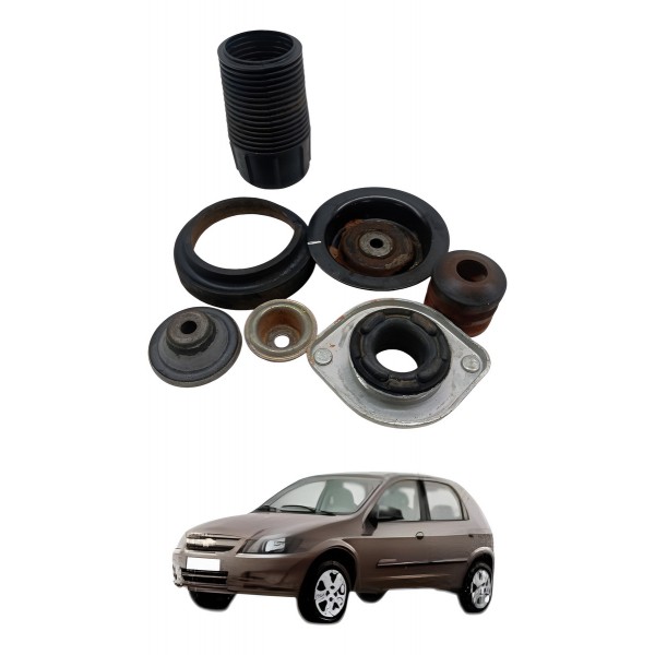 Kit Coxim Batente Amortecedor Chevrolet Celta Corsa 1.0 2005