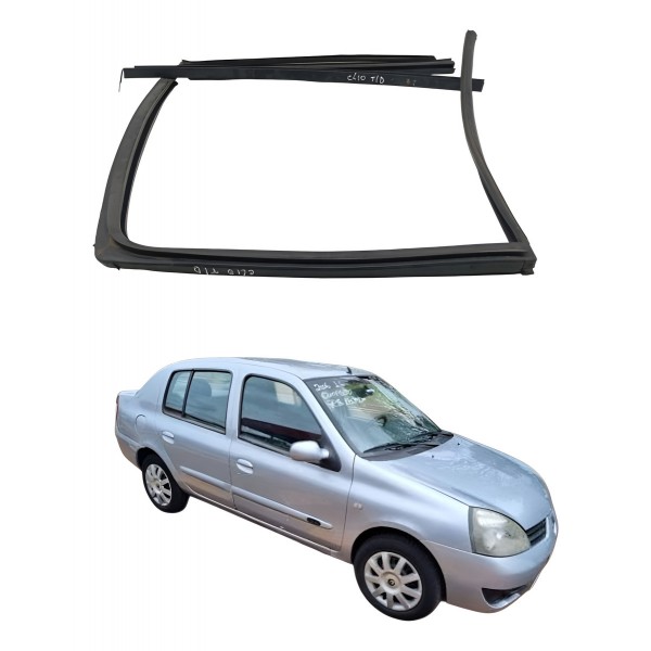 Kit Pestana Canaleta Traseira Direita Renault Clio 2002