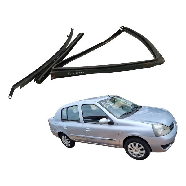 Kit Pestana Canaleta Traseira Esquerda Renault Clio 2002