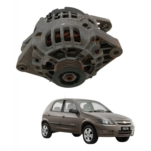 Alternador Chevrolet Celta Corsa Agile 1.0 8v 2008 2009 2010 Alternador Chevrolet Celta Corsa Agile 1.0 8v 2008 2009 2010
