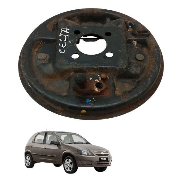 Sapata Espelho Freio Traseiro Esquerdo Chevrolet Celta 2009 Sapata Espelho Freio Traseiro Esquerdo Chevrolet Celta 2009