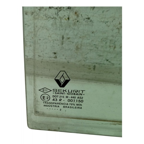 Vidro Fixo Traseiro Esquerdo Renault Clio 2002 Vidro Fixo Traseiro Esquerdo Renault Clio 2002