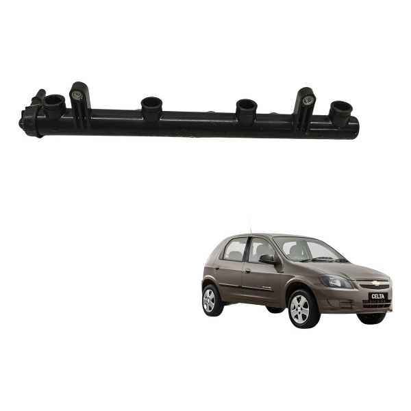 Flauta Bico Injetor Chevrolet Celta Corsa 1.0 2007 2008 2009 Flauta Bico Injetor Chevrolet Celta Corsa 1.0 2007 2008 2009
