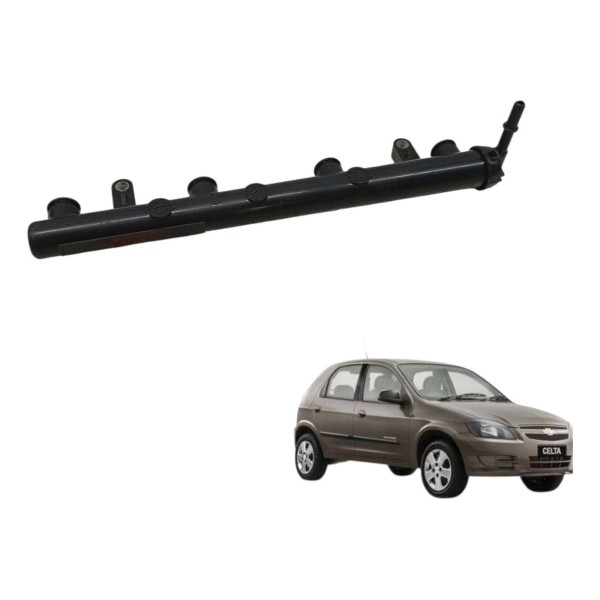 Flauta Bico Injetor Chevrolet Celta Corsa 1.0 2007 2008 2009 Flauta Bico Injetor Chevrolet Celta Corsa 1.0 2007 2008 2009