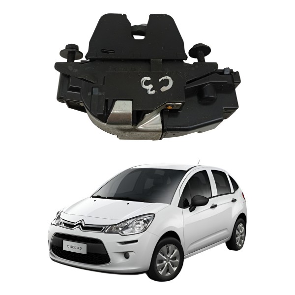 Fechadura Tampa Traseira Citroen C3 1.5 Tendance 2016 2017 Fechadura Tampa Traseira Citroen C3 1.5 Tendance 2016 2017