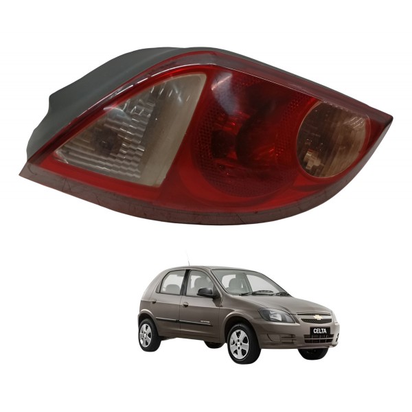Lanterna Traseira Esquerda Chevrolet Celta 2007 2008 2009 Lanterna Traseira Esquerda Chevrolet Celta 2007 2008 2009