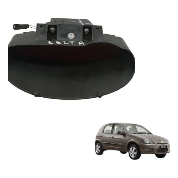 Break Light Luz Freio Chevrolet Celta 1.0 2008 2009 Detalhe Break Light Luz Freio Chevrolet Celta 1.0 2008 2009 Detalhe