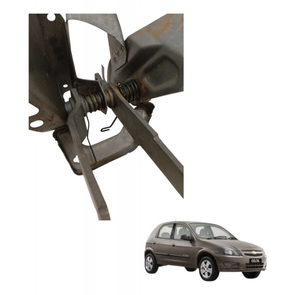 Pedaleira Freio Embreagem Chevrolet Celta 1.0 2007 2008 2009 Pedaleira Freio Embreagem Chevrolet Celta 1.0 2007 2008 2009