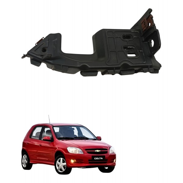 Guia Parachoque Dianteiro Esquerdo Chevrolet Celta 1.0 2009 Guia Parachoque Dianteiro Esquerdo Chevrolet Celta 1.0 2009