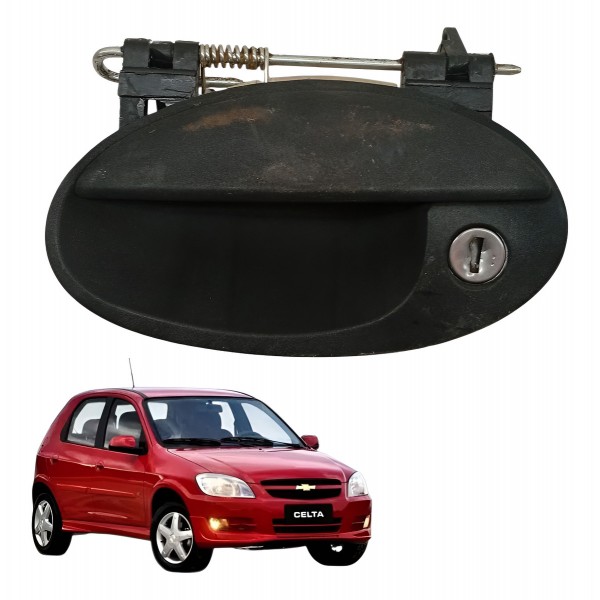 Maçaneta Externa Dianteira Esquerda Chevrolet Celta 2p 2009 Maçaneta Externa Dianteira Esquerda Chevrolet Celta 2p 2009