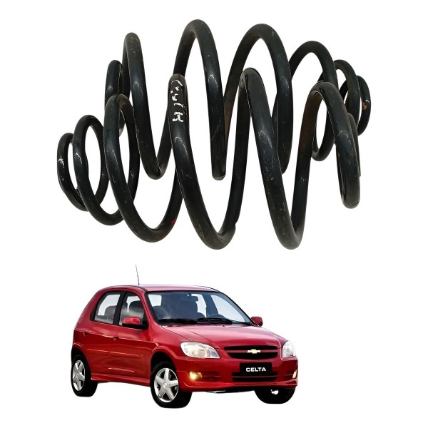 Par Molas Traseiras Chevrolet Celta 1.0 2006 2007 2008 2009 Par Molas Traseiras Chevrolet Celta 1.0 2006 2007 2008 2009
