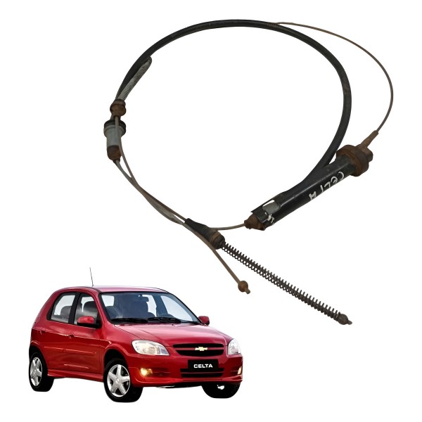 Cabo Freio Mão Chevrolet Celta 1.0 2005 2006 2007 2008 2009 Cabo Freio Mão Chevrolet Celta 1.0 2005 2006 2007 2008 2009