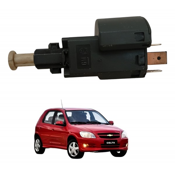 Atuador Sensor Luz Freio Chevrolet Celta 1.0 2008 2009 2010 Atuador Sensor Luz Freio Chevrolet Celta 1.0 2008 2009 2010