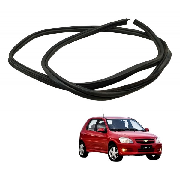 Borracha Tampa Traseira Chevrolet Celta 1.0 2007 2008 2009 Borracha Tampa Traseira Chevrolet Celta 1.0 2007 2008 2009