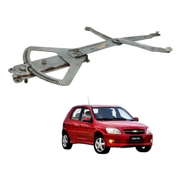 Maquina Vidro Manual Direito Chevrolet Celta 1.0 2008 2009