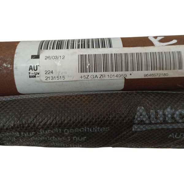 Cortina Airbag Teto Esquerdo Citroen C4 Glx 1.6 2013 2014 Cortina Airbag Teto Esquerdo Citroen C4 Glx 1.6 2013 2014