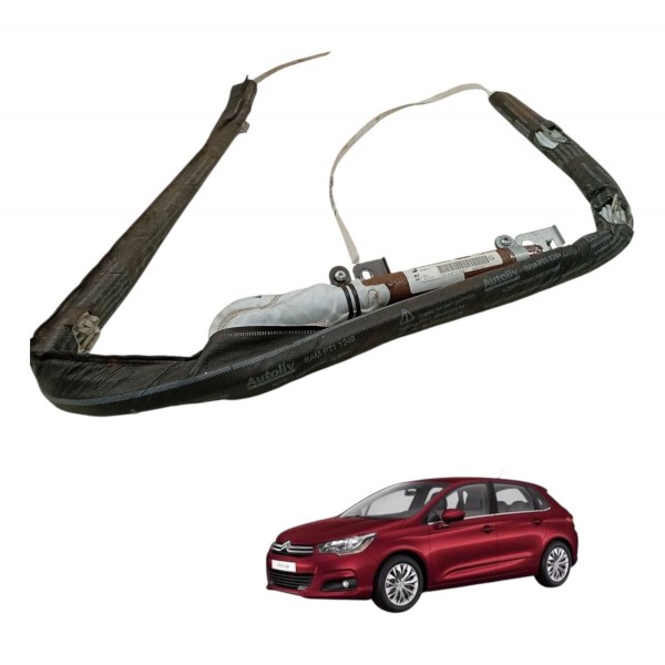 Cortina Airbag Teto Esquerdo Citroen C4 Glx 1.6 2013 2014 Cortina Airbag Teto Esquerdo Citroen C4 Glx 1.6 2013 2014