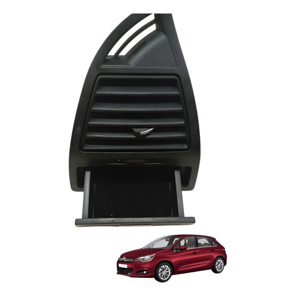 Moldura Difusor Ar Condicionado Citroen C4 Esquerdo 2013 Moldura Difusor Ar Condicionado Citroen C4 Esquerdo 2013