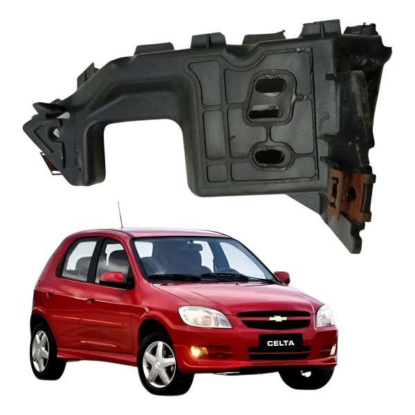 Guia Parachoque Traseiro Esquerdo Chevrolet Celta 2004 2005 Guia Parachoque Traseiro Esquerdo Chevrolet Celta 2004 2005