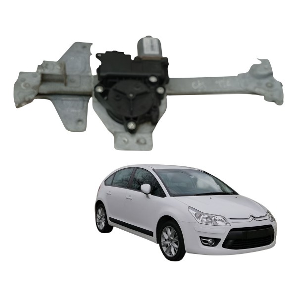 Maquina Vidro Traseira Esquerdo Citroen C4 2013 2014 Maquina Vidro Traseira Esquerdo Citroen C4 2013 2014