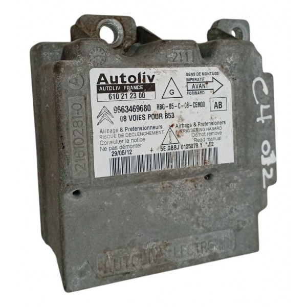 Modulo Central Airbag Citroen C4 1.6 2010 2011 2012 2013 Modulo Central Airbag Citroen C4 1.6 2010 2011 2012 2013