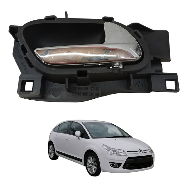 Maçaneta Interna Dianteira Direita Citroen C4 1.6 2013 2014 Maçaneta Interna Dianteira Direita Citroen C4 1.6 2013 2014