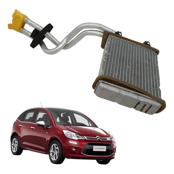 Radiador Ar Quente Citroen C3 1.5 8v 2014 2015 2016 2017 Radiador Ar Quente Citroen C3 1.5 8v 2014 2015 2016 2017