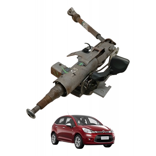 Coluna Direção Citroen C3 1.5 8v2014 2015 2016 2017 2018
