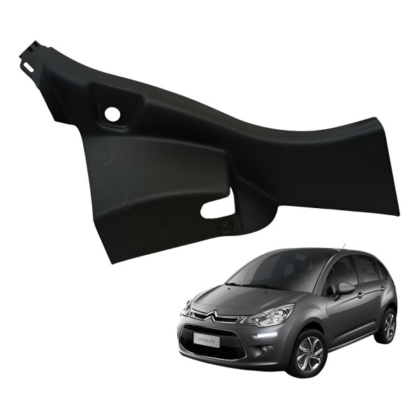 Moldura Acabamento Banco Traseiro Direito Citroën C3 2017