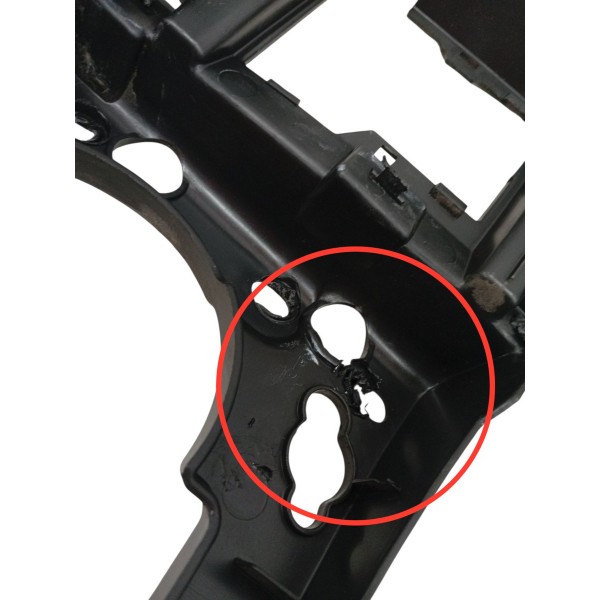 Moldura Console Central Citroen C3 Tendance 2015 Detalhe Moldura Console Central Citroen C3 Tendance 2015 Detalhe