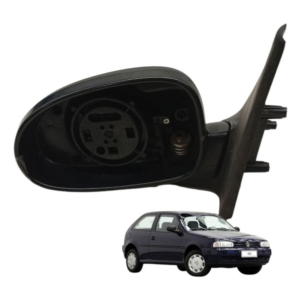 Retrovisor Esquerod Volkswagen Gol 1.8 Cl 1997 1998 Detalhe Retrovisor Esquerod Volkswagen Gol 1.8 Cl 1997 1998 Detalhe